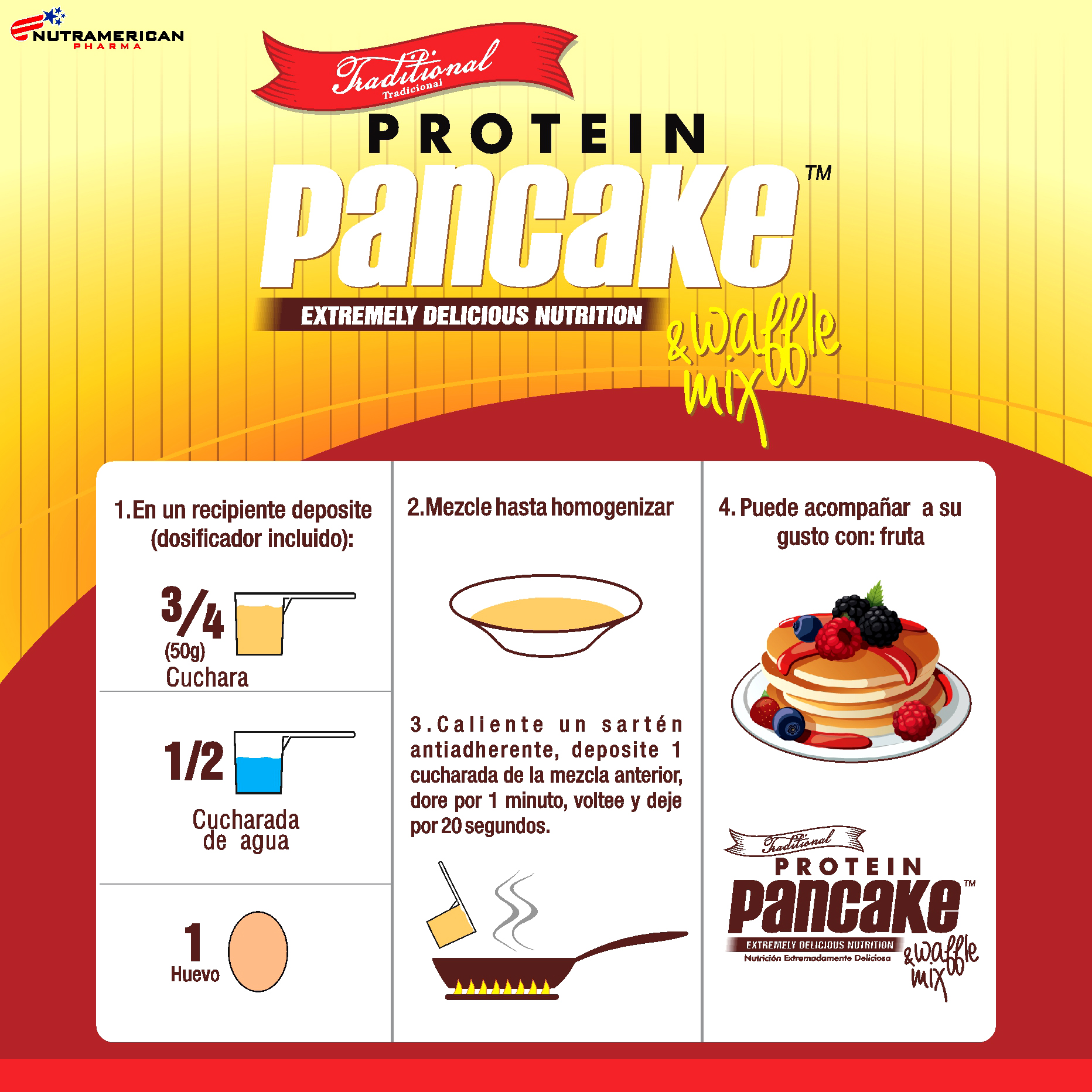 Protein Pancake Tradicional - Image 4