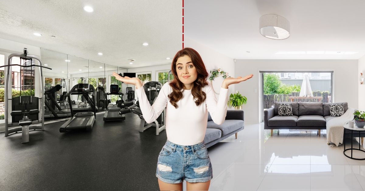 entrenamiento gym vs casa