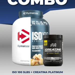 Combo ISO 100 5 Lbs + Creatina Platinum