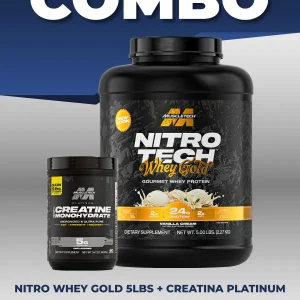 Combo Nitro Tech 5 Lbs + Creatina Platinum