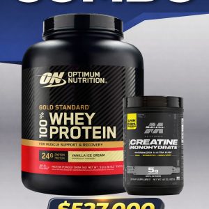 Combo Whey Gold 5 Lbs + Creatina Platinum